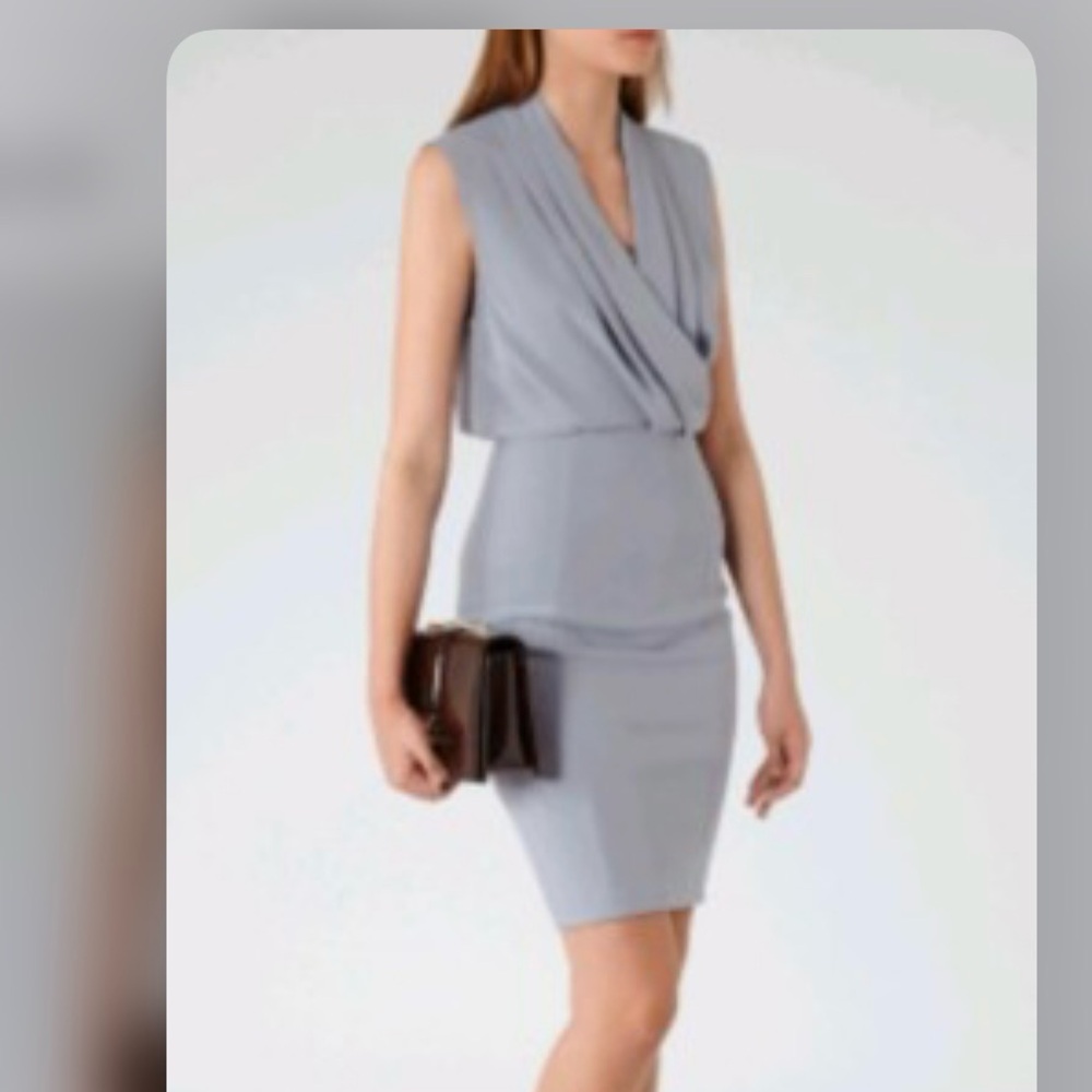 Reiss Portland Wrap Top Dress